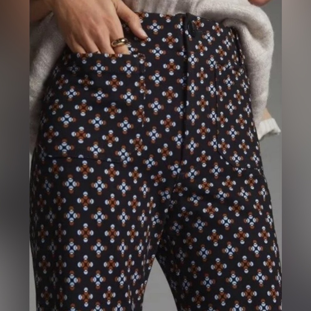 Maeve by Anthropology Ponte Crop Colette pants